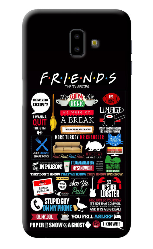FRIENDS Samsung J6 plus Back Cover