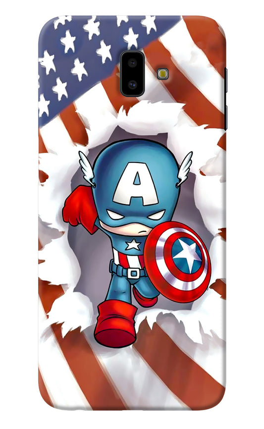 Captain America Samsung J6 plus Back Cover