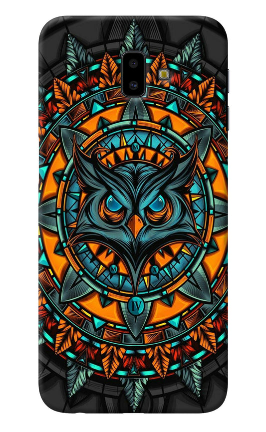 Angry Owl Art Samsung J6 plus Back Cover