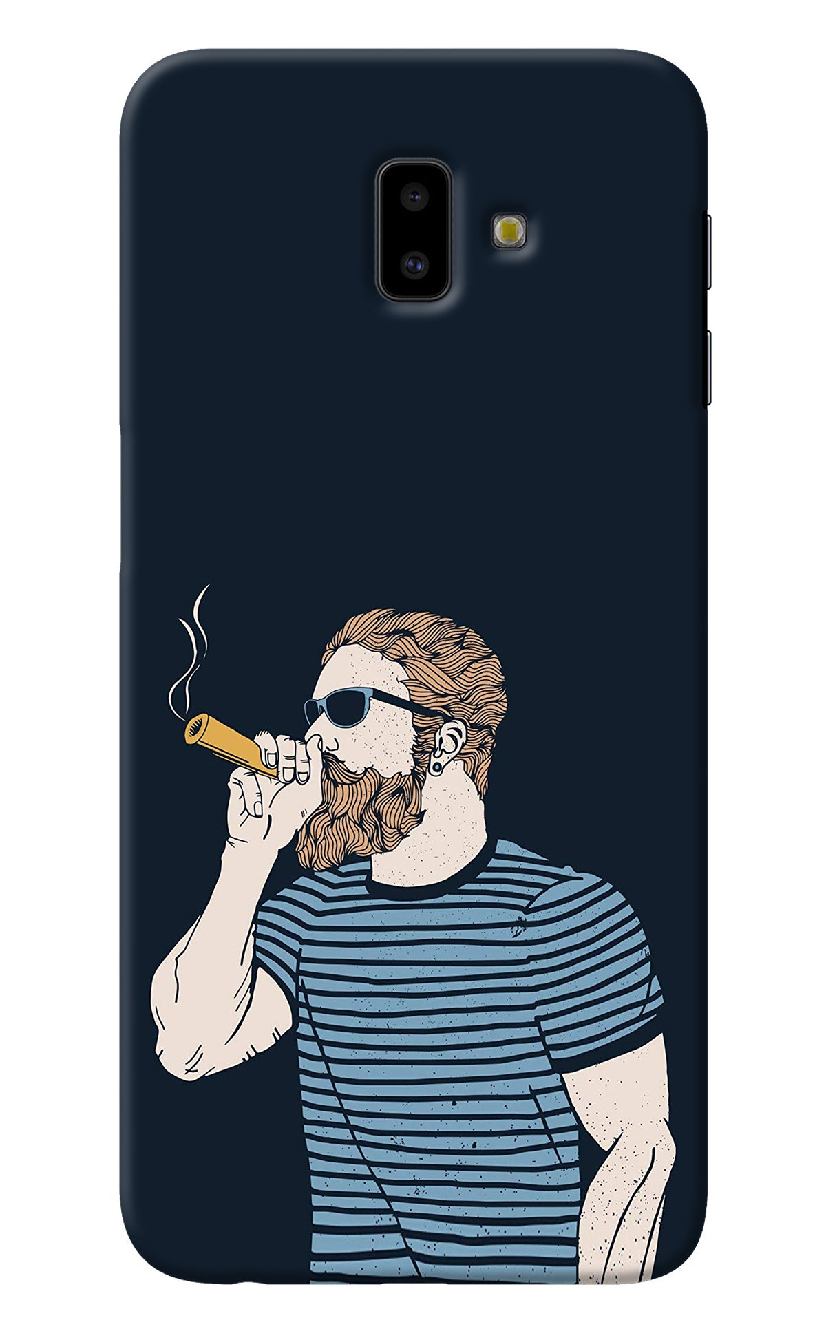 Smoking Samsung J6 plus Back Cover