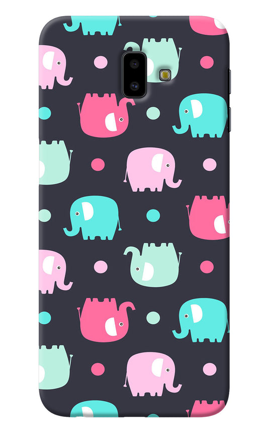 Elephants Samsung J6 plus Back Cover