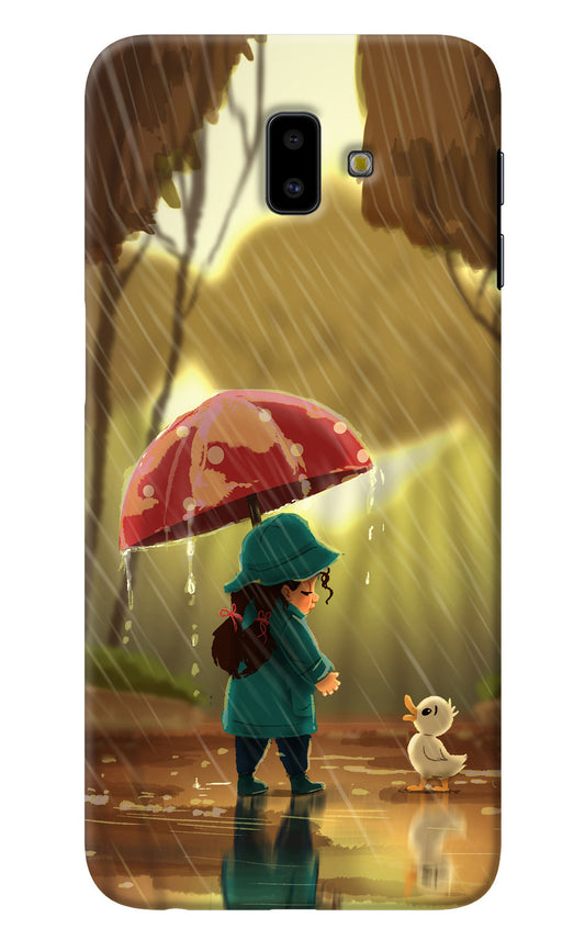 Rainy Day Samsung J6 plus Back Cover