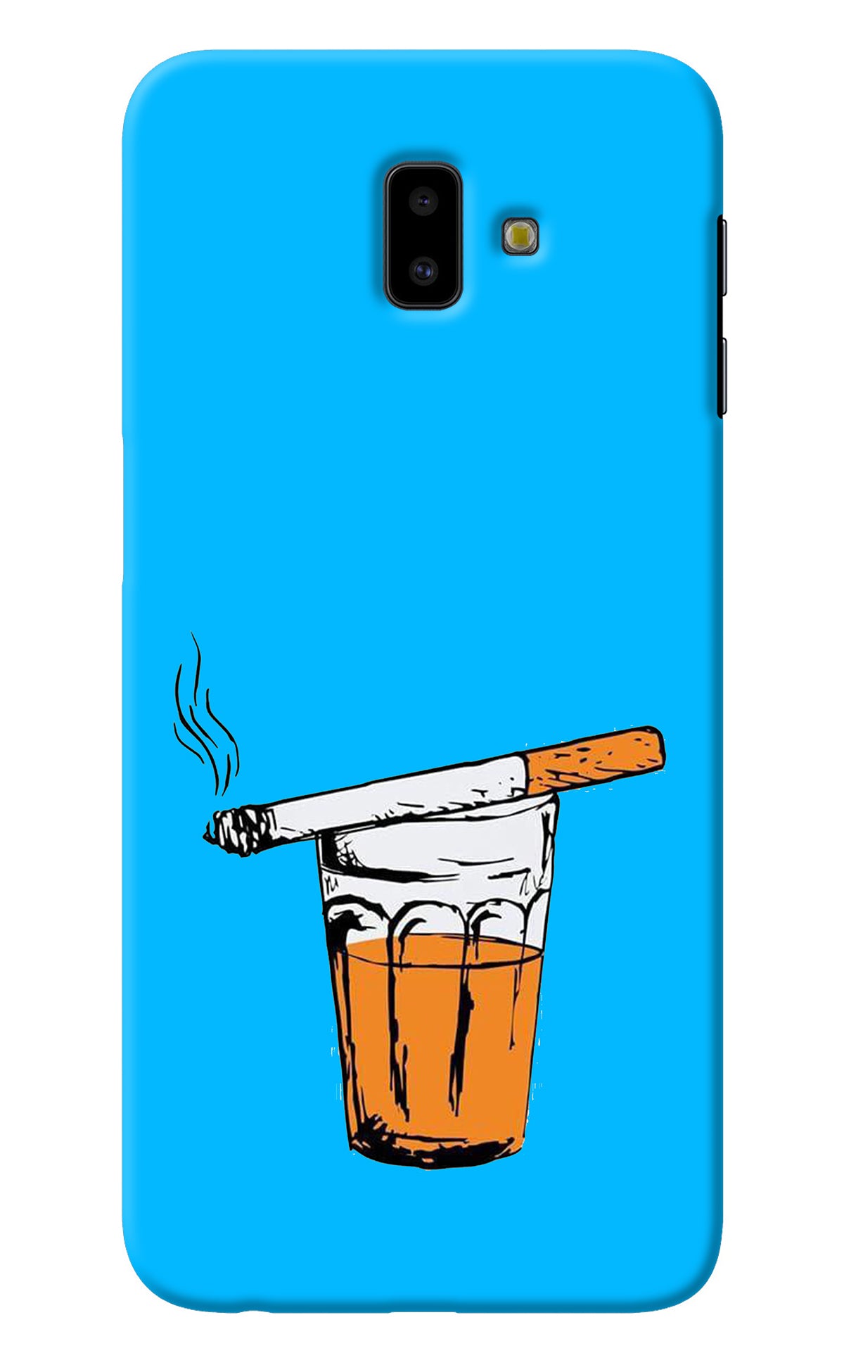 Chai Sutta Samsung J6 plus Back Cover