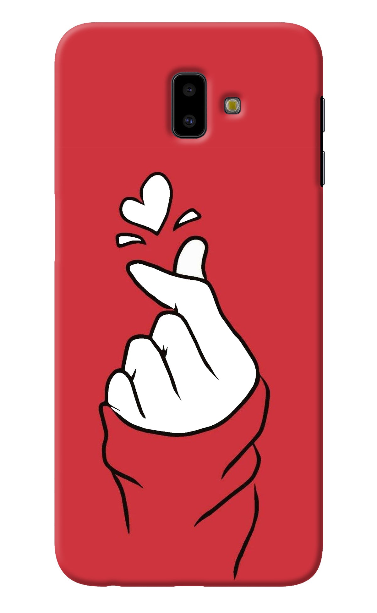 Korean Love Sign Samsung J6 plus Back Cover