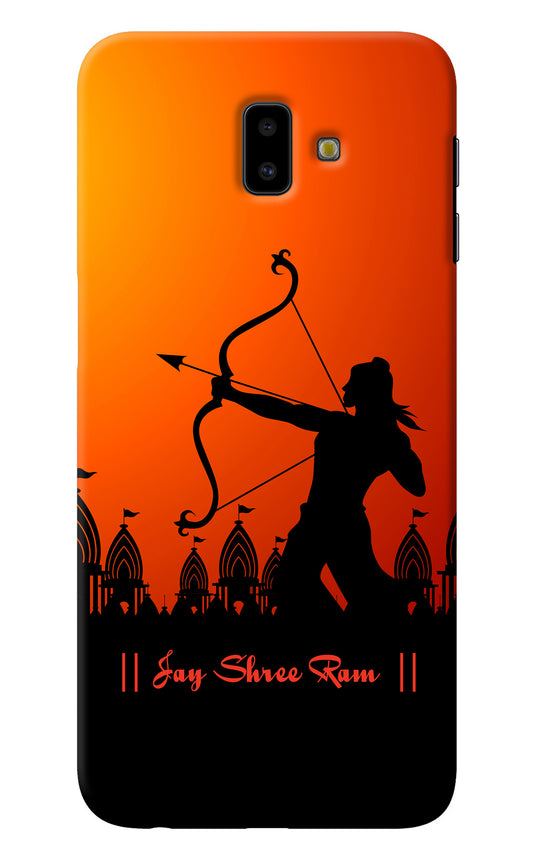 Lord Ram - 4 Samsung J6 plus Back Cover