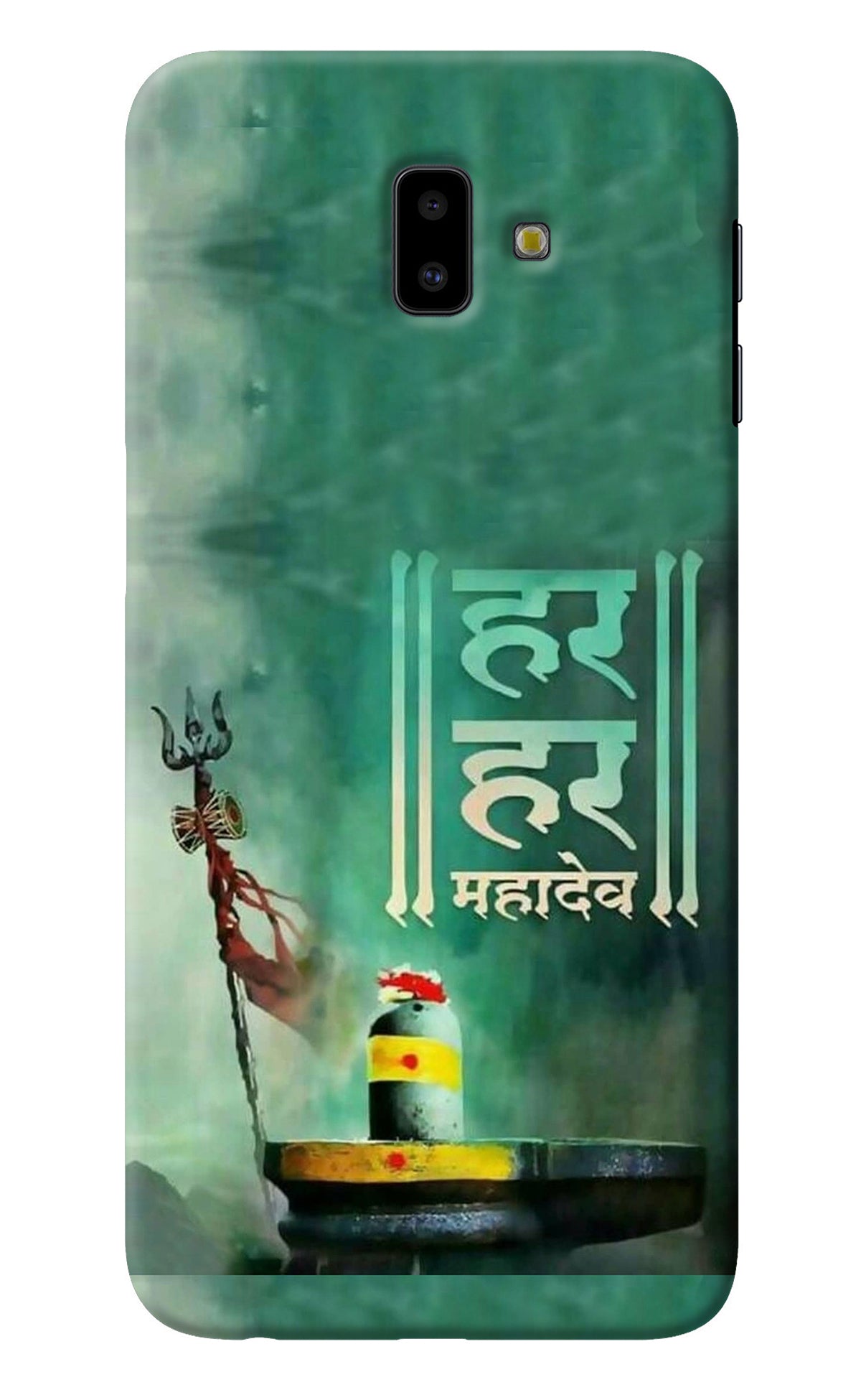 Har Har Mahadev Shivling Samsung J6 plus Back Cover