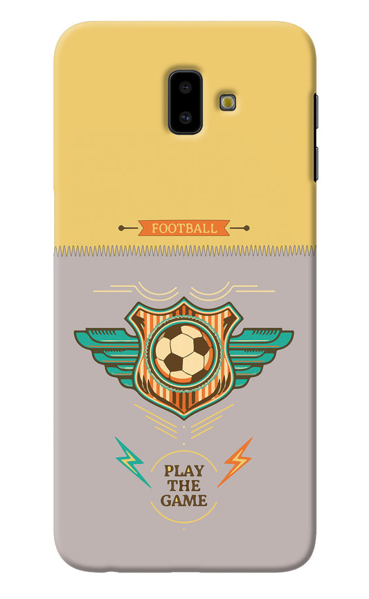 Football Samsung J6 plus Back Cover