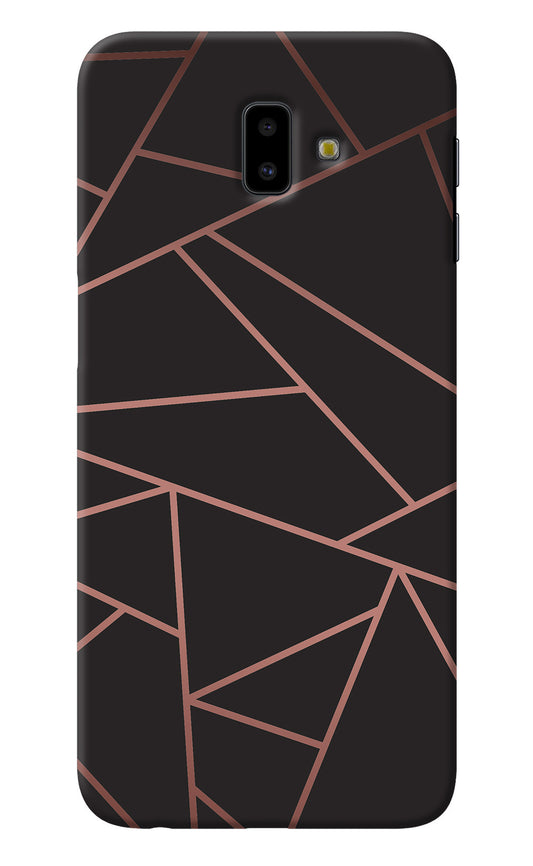 Geometric Pattern Samsung J6 plus Back Cover