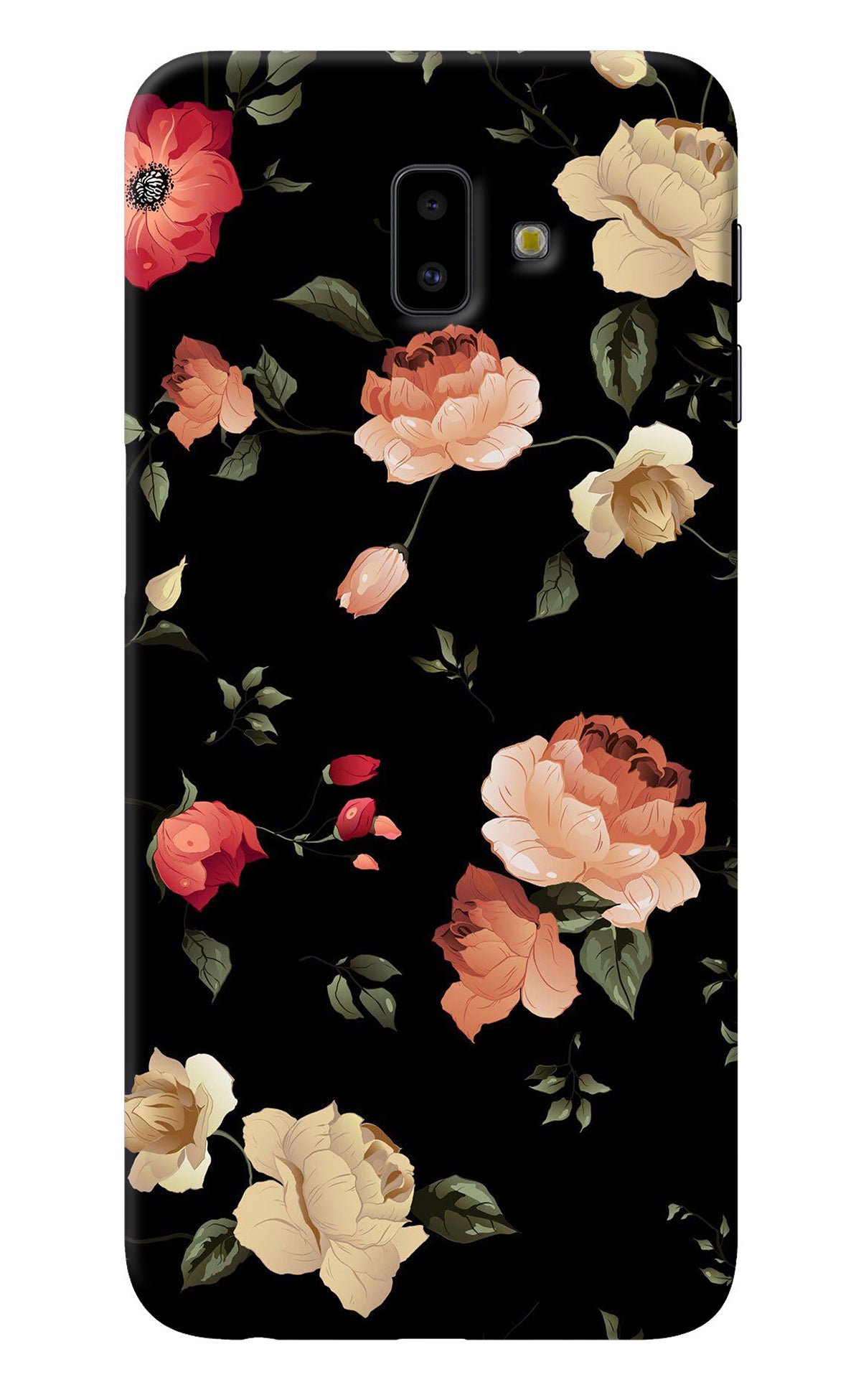 Flowers Samsung J6 plus Back Cover