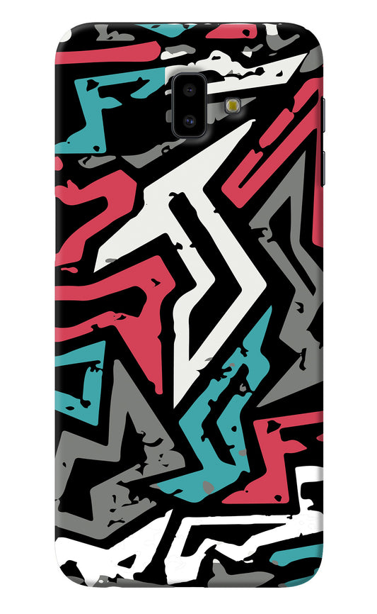 Geometric Graffiti Samsung J6 plus Back Cover