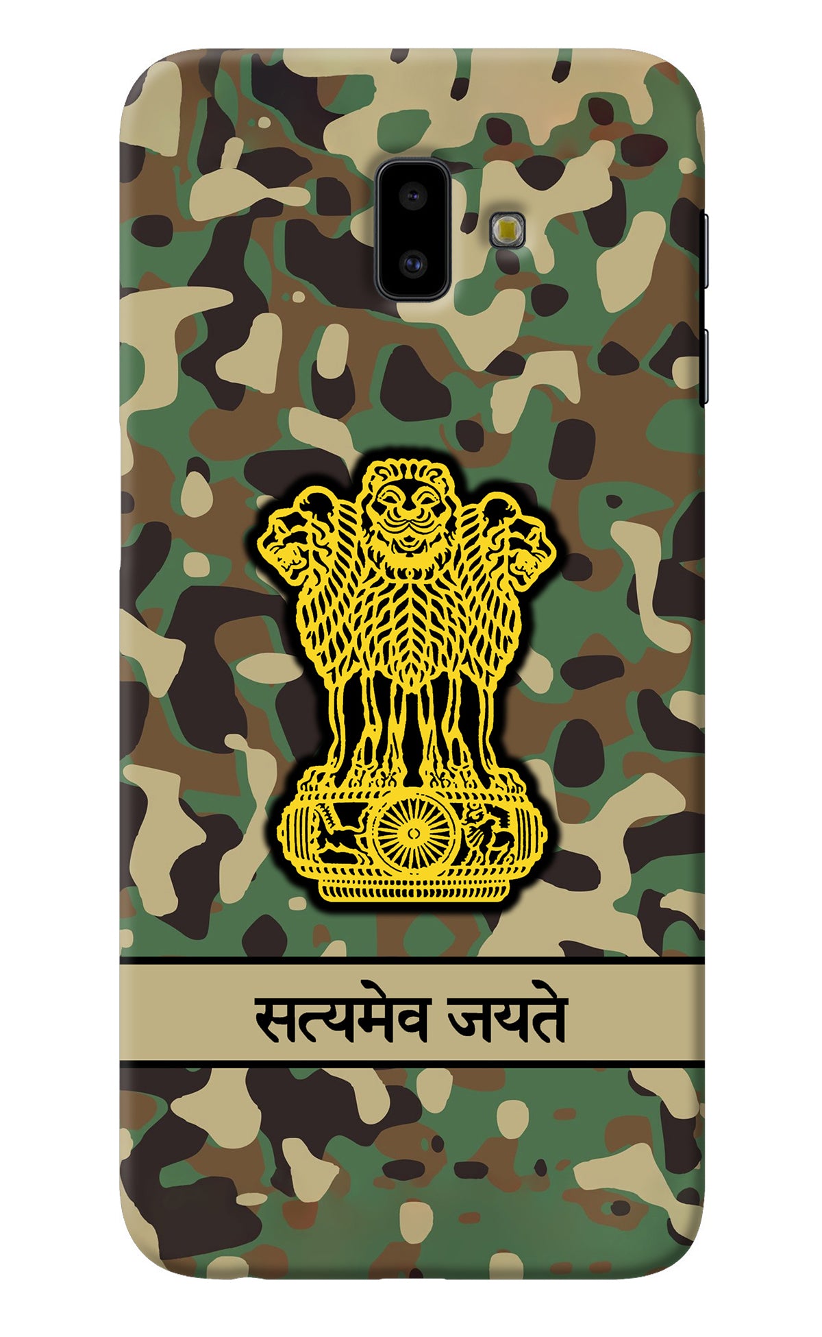 Satyamev Jayate Army Samsung J6 plus Back Cover