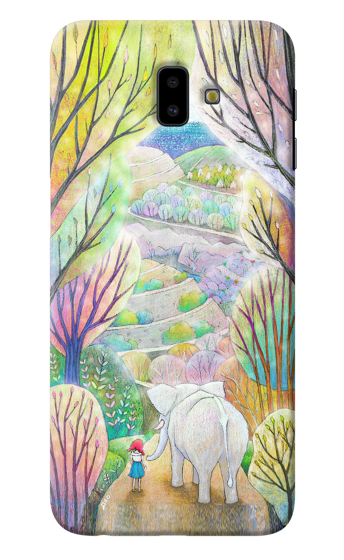 Nature Painting Samsung J6 plus Back Cover