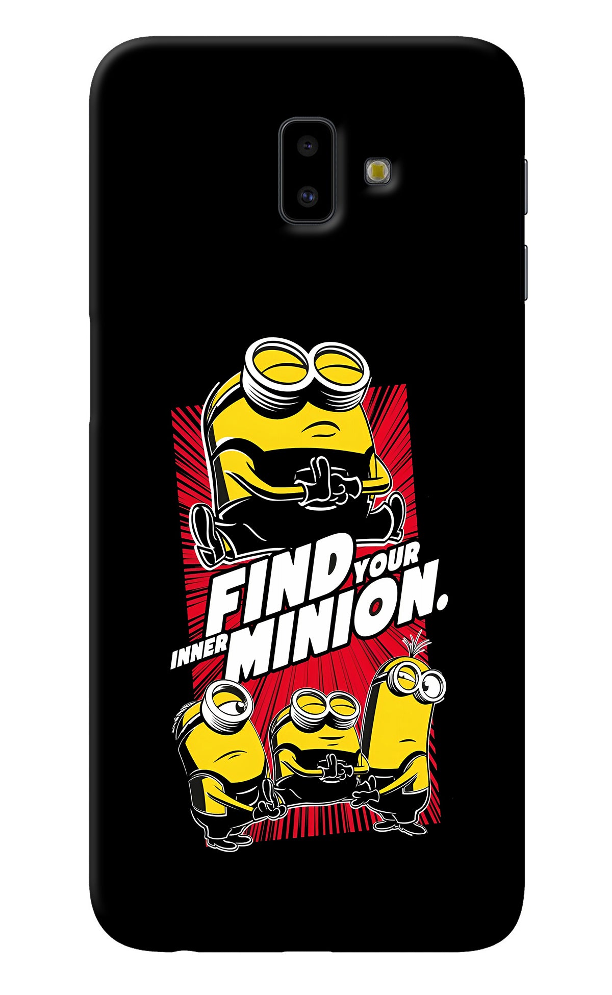 Find your inner Minion Samsung J6 plus Back Cover