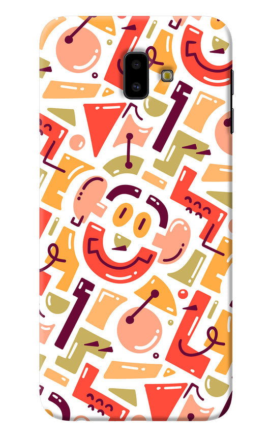 Doodle Pattern Samsung J6 plus Back Cover