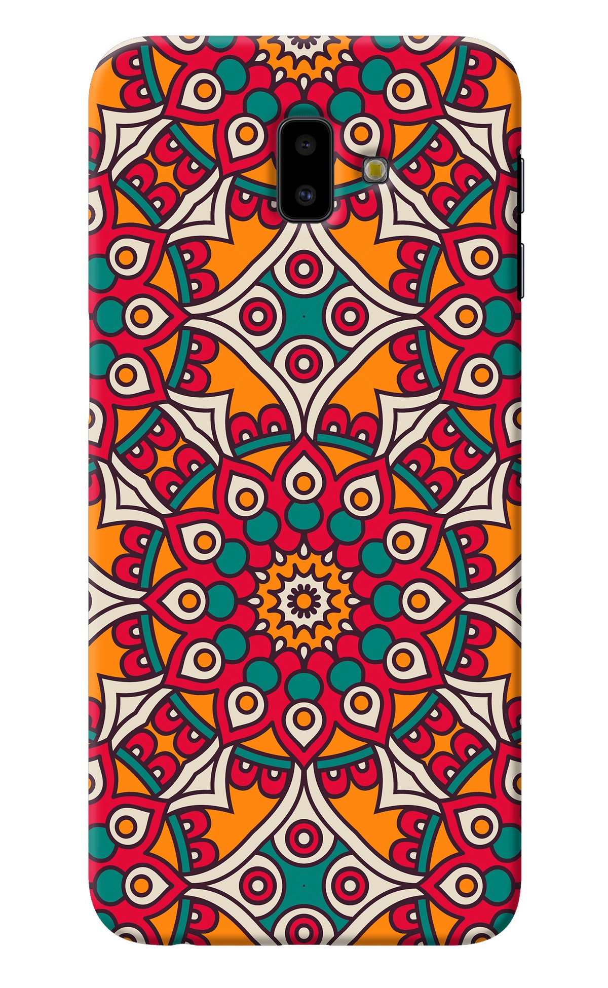 Mandala Art Samsung J6 plus Back Cover