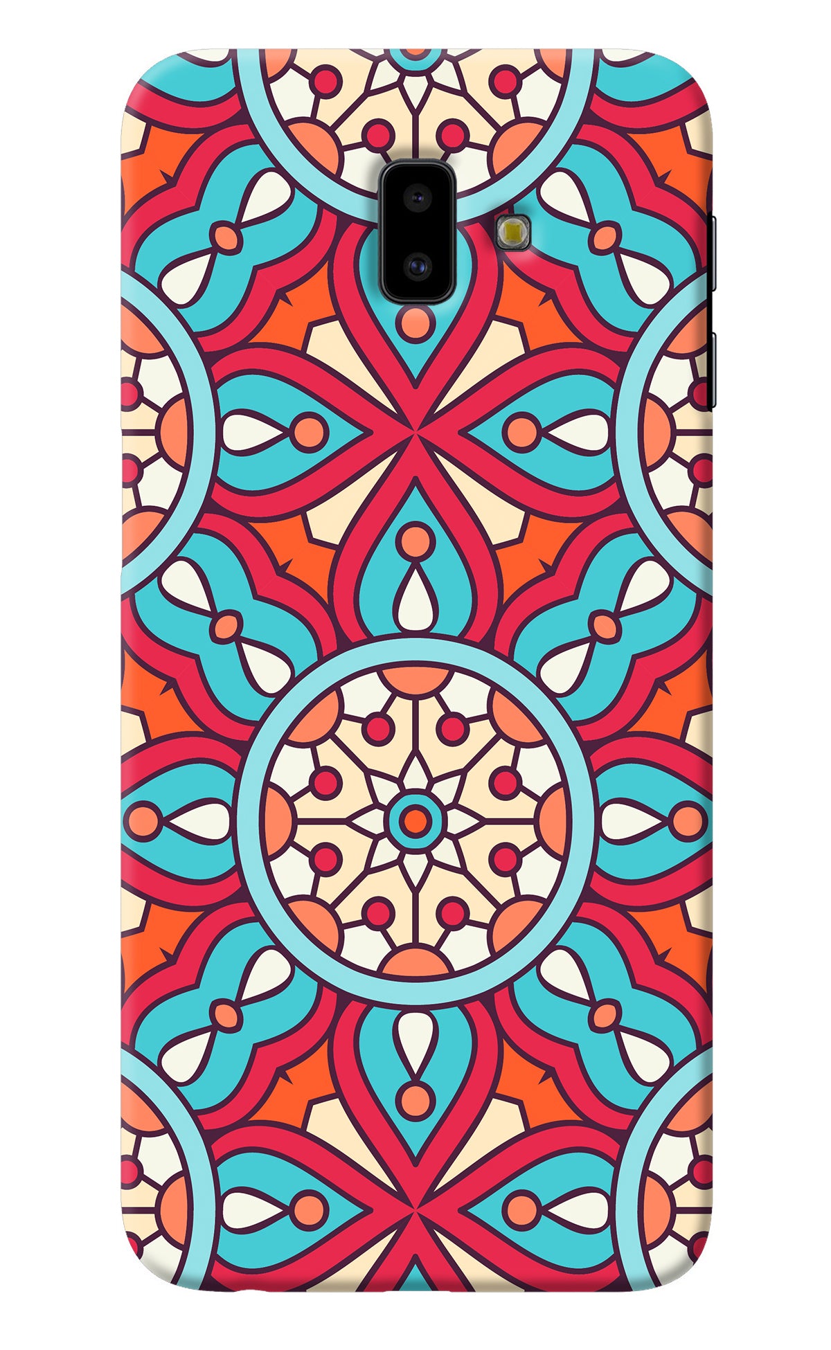 Mandala Geometric Samsung J6 plus Back Cover