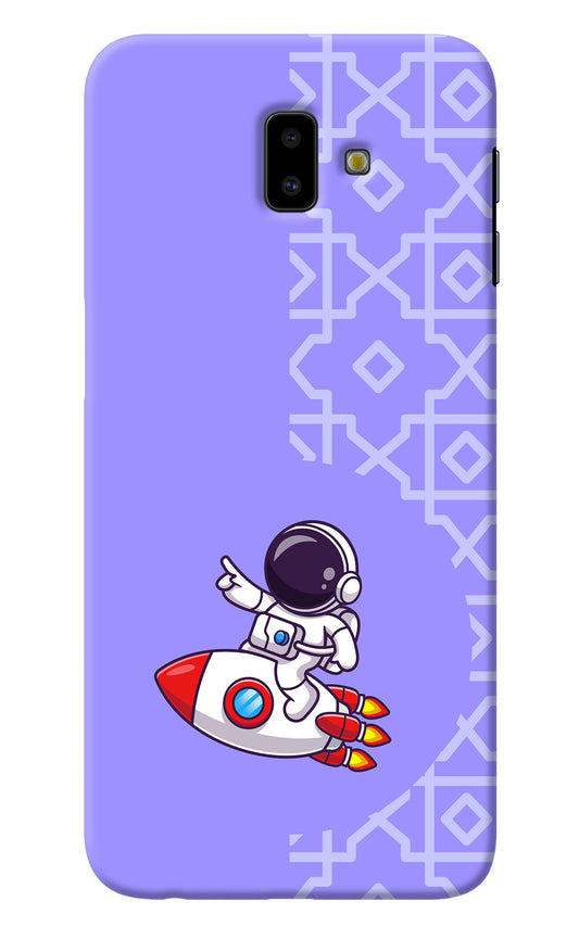 Cute Astronaut Samsung J6 plus Back Cover