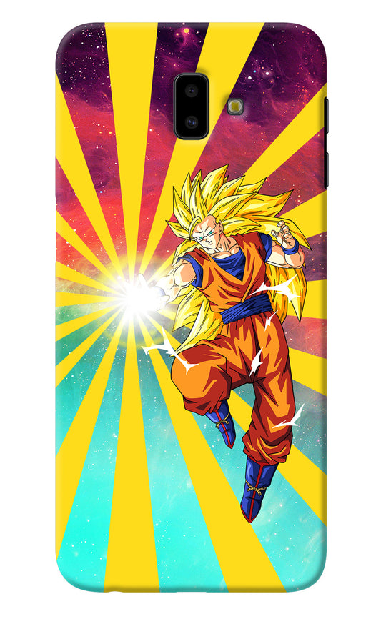 Goku Super Saiyan Samsung J6 plus Back Cover