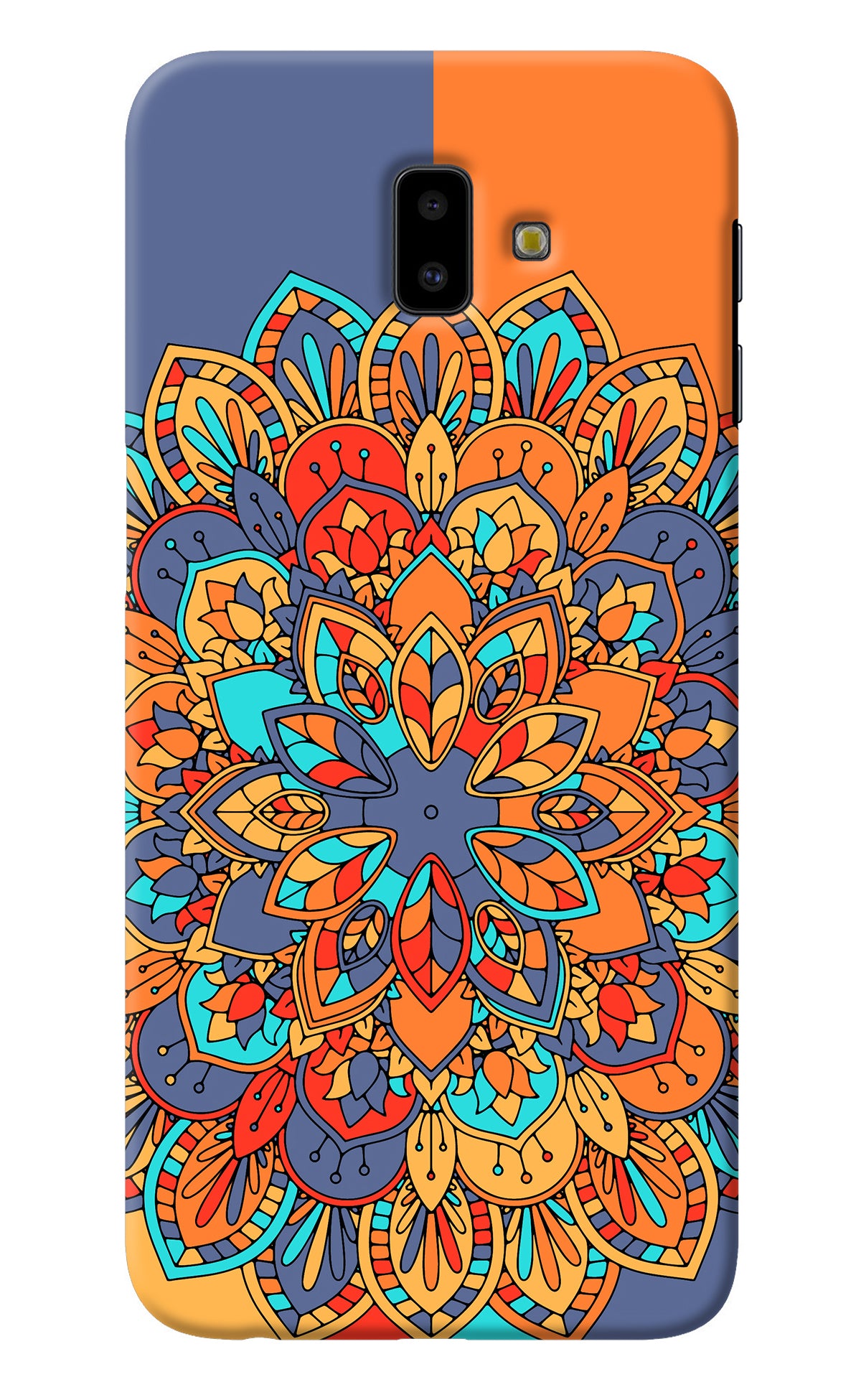 Color Mandala Samsung J6 plus Back Cover