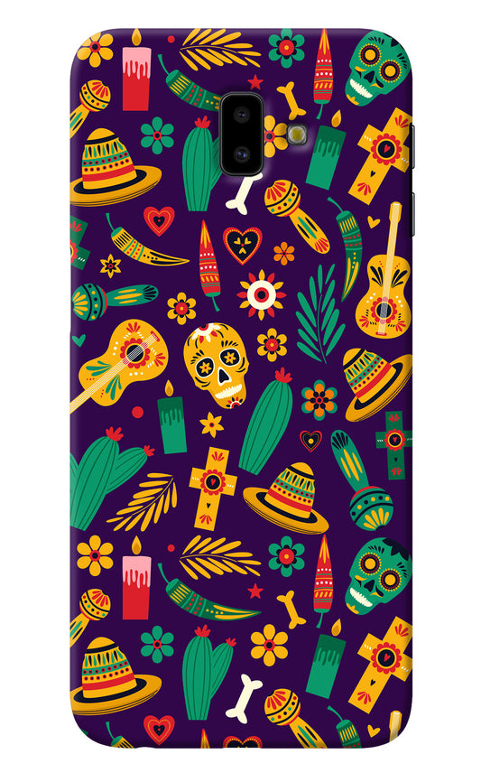 Mexican Artwork Samsung J6 plus Back Cover