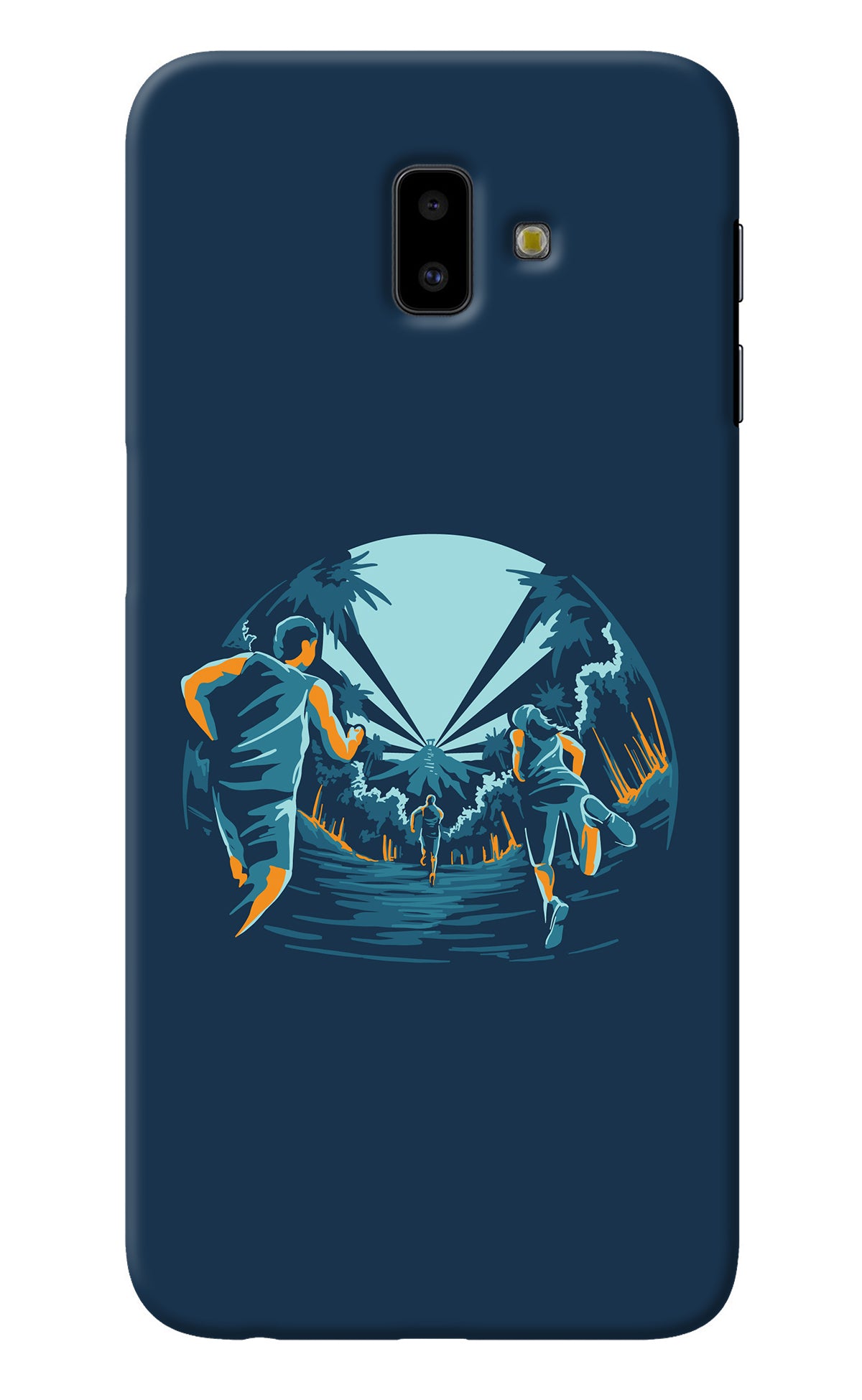 Team Run Samsung J6 plus Back Cover