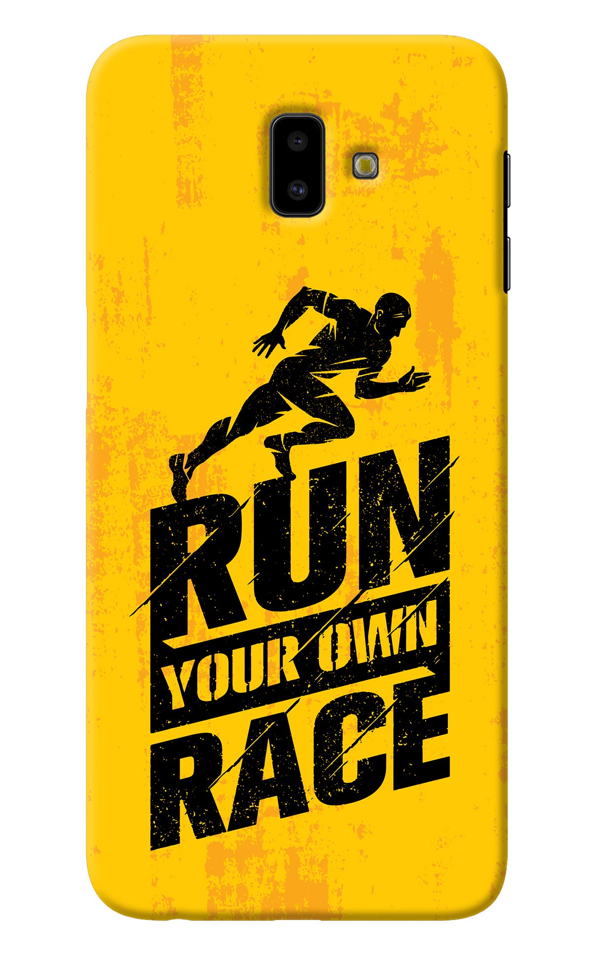 Run Your Own Race Samsung J6 plus Back Cover