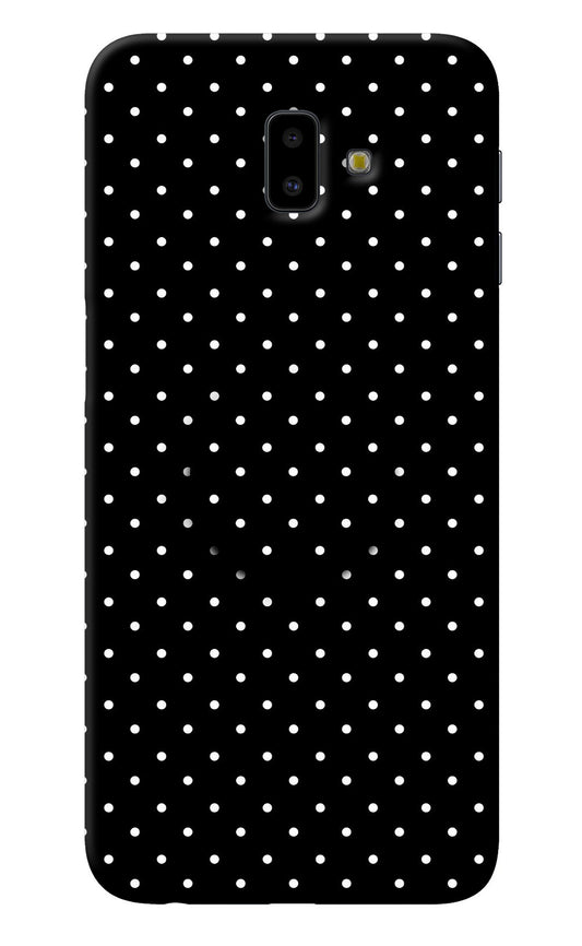 White Dots Samsung J6 plus Pop Case