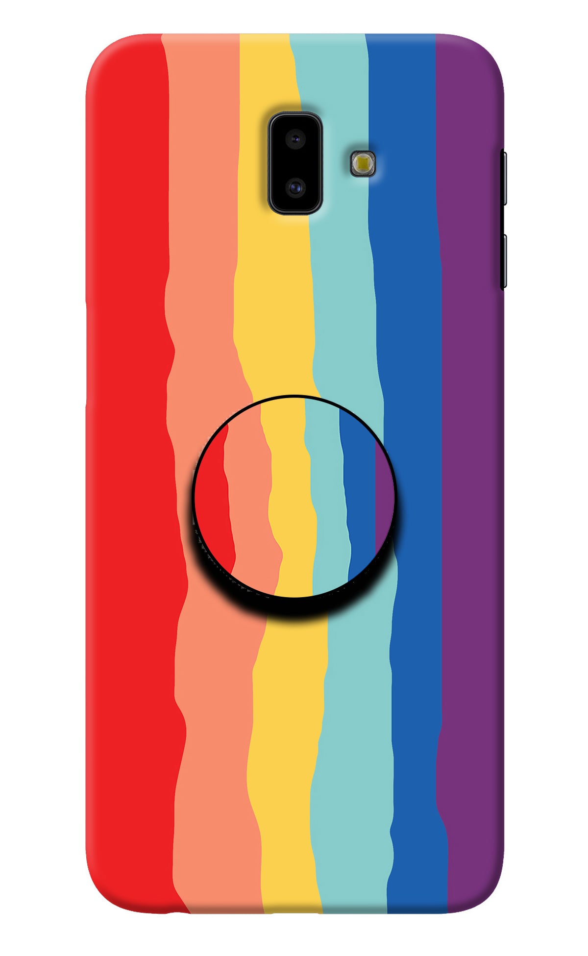 Rainbow Samsung J6 plus Pop Case