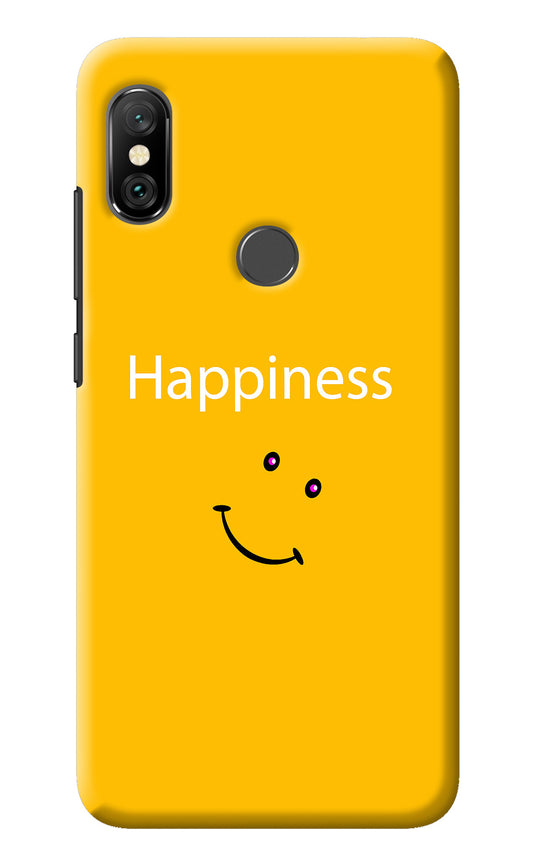 Happiness With Smiley Redmi Note 6 Pro Back Cover