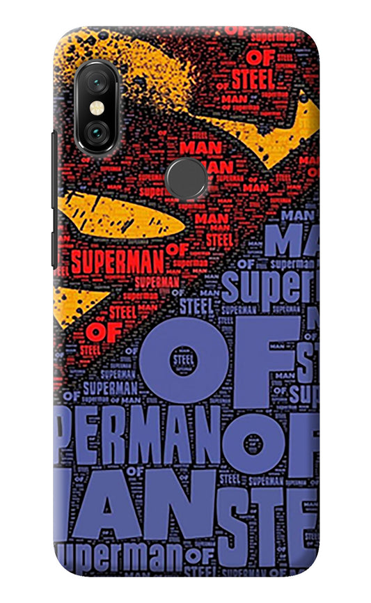 Superman Redmi Note 6 Pro Back Cover