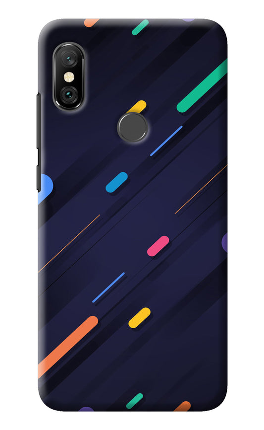 Abstract Design Redmi Note 6 Pro Back Cover
