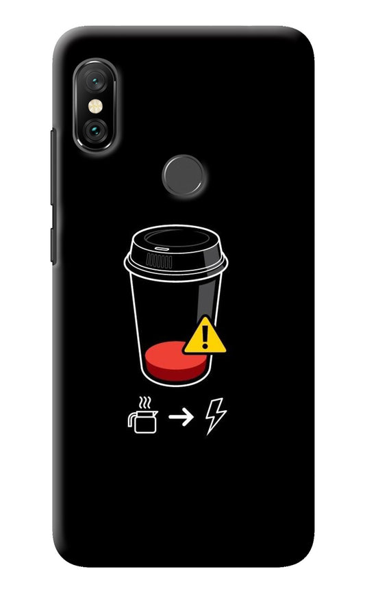 Coffee Redmi Note 6 Pro Back Cover