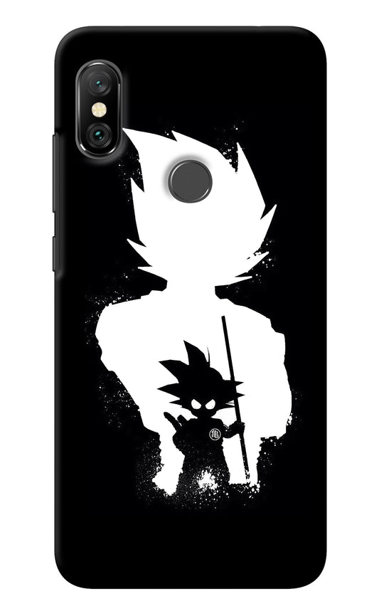 Goku Shadow Redmi Note 6 Pro Back Cover