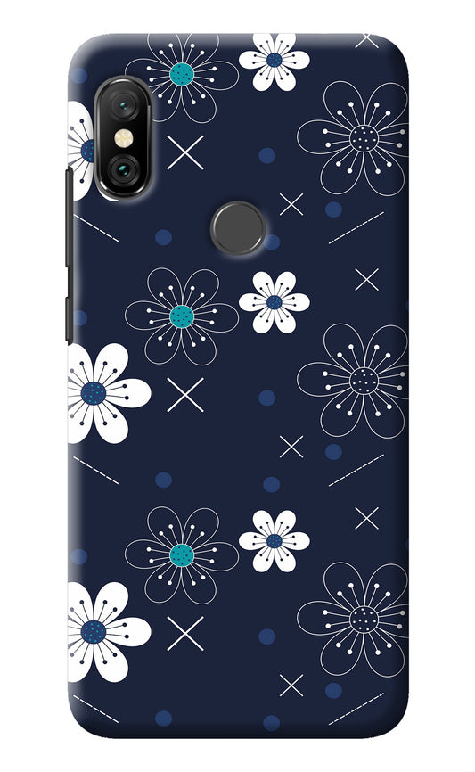 Flowers Redmi Note 6 Pro Back Cover