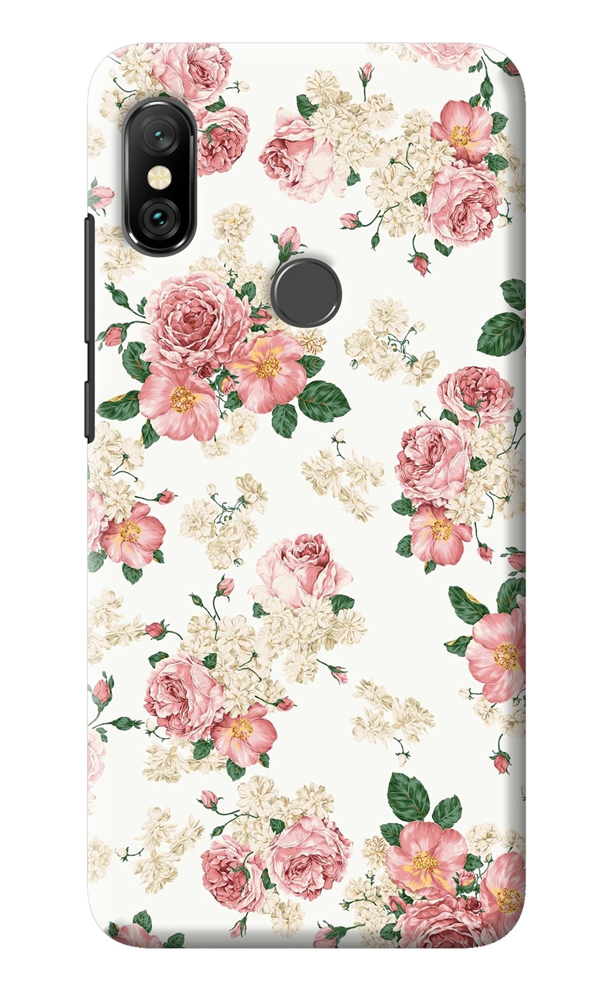 Flowers Redmi Note 6 Pro Back Cover