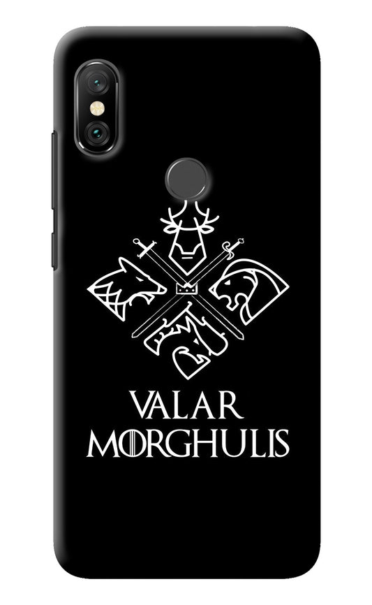 Valar Morghulis | Game Of Thrones Redmi Note 6 Pro Back Cover