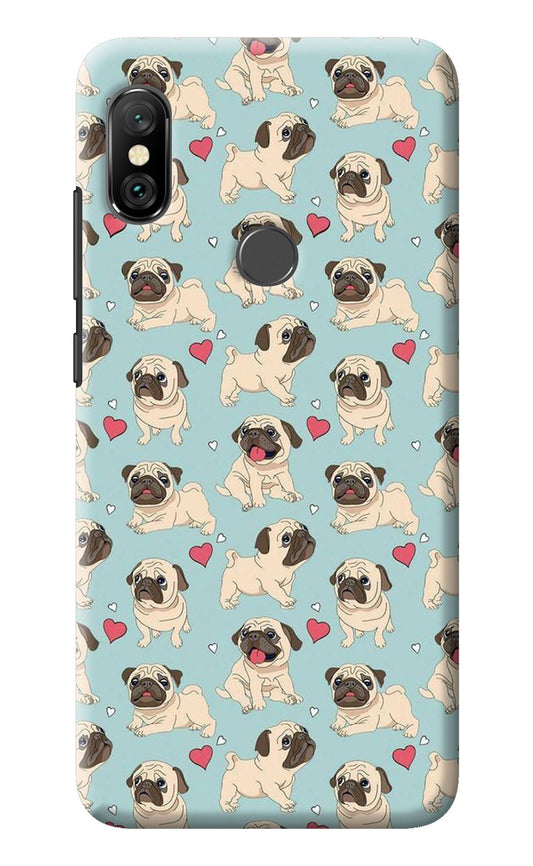 Pug Dog Redmi Note 6 Pro Back Cover