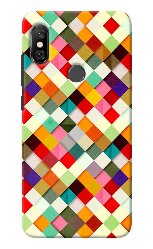 Geometric Abstract Colorful Redmi Note 6 Pro Back Cover