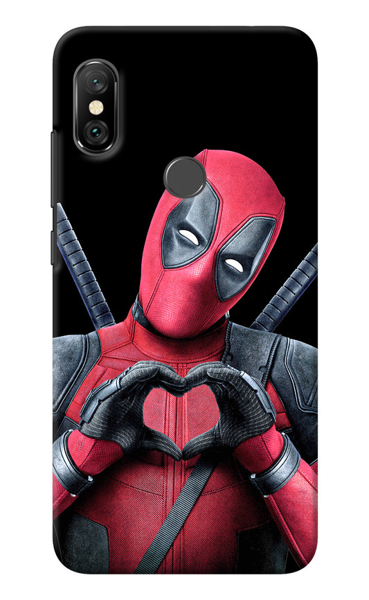 Deadpool Redmi Note 6 Pro Back Cover