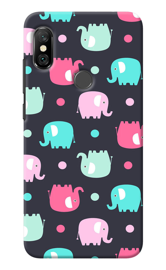 Elephants Redmi Note 6 Pro Back Cover