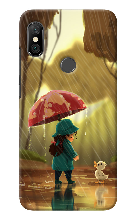 Rainy Day Redmi Note 6 Pro Back Cover