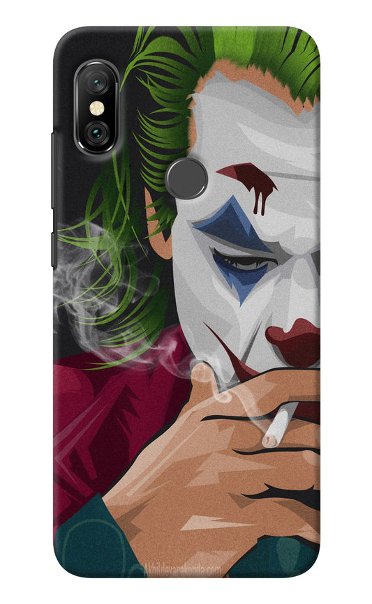 Joker Smoking Redmi Note 6 Pro Back Cover