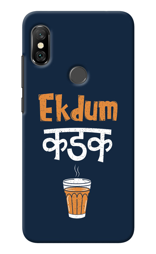 Ekdum Kadak Chai Redmi Note 6 Pro Back Cover