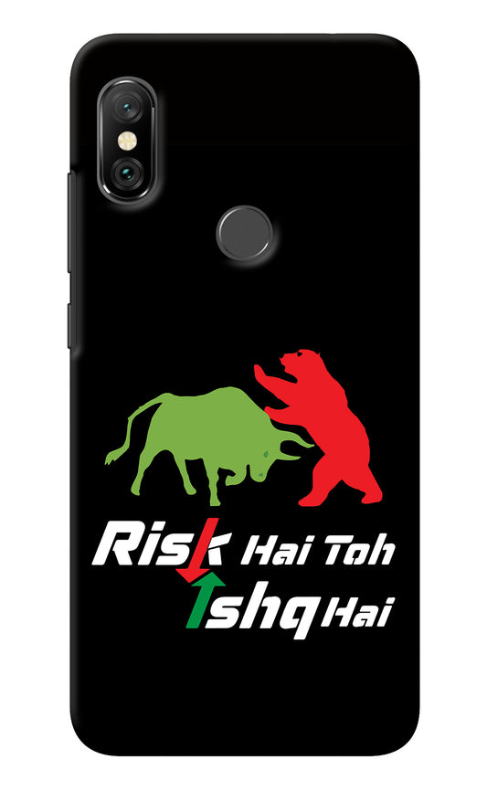 Risk Hai Toh Ishq Hai Redmi Note 6 Pro Back Cover