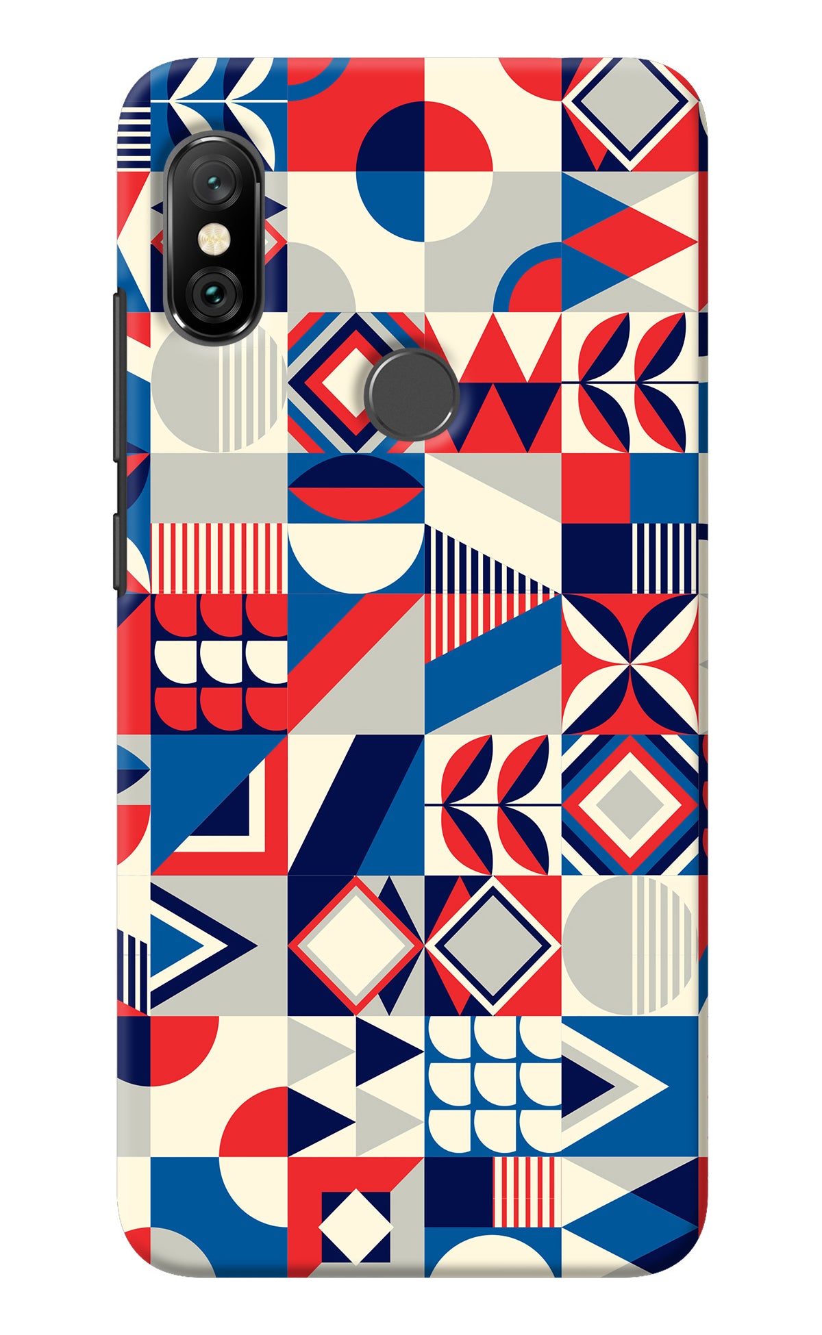 Colorful Pattern Redmi Note 6 Pro Back Cover