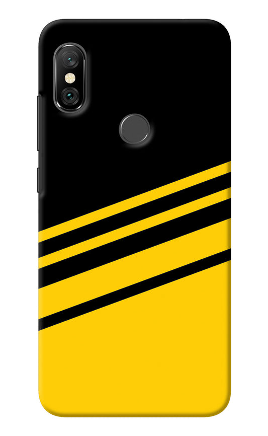 Yellow Shades Redmi Note 6 Pro Back Cover