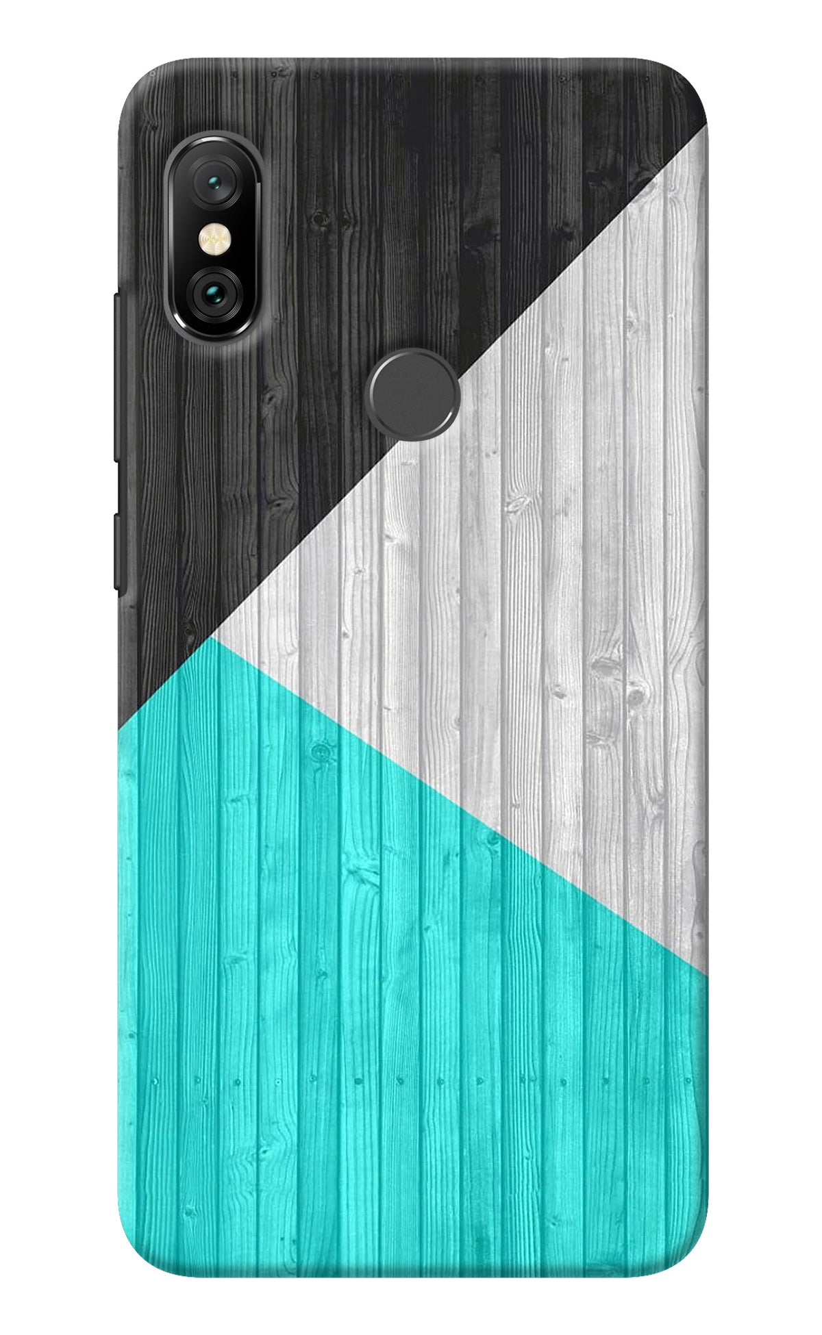 Wooden Abstract Redmi Note 6 Pro Back Cover