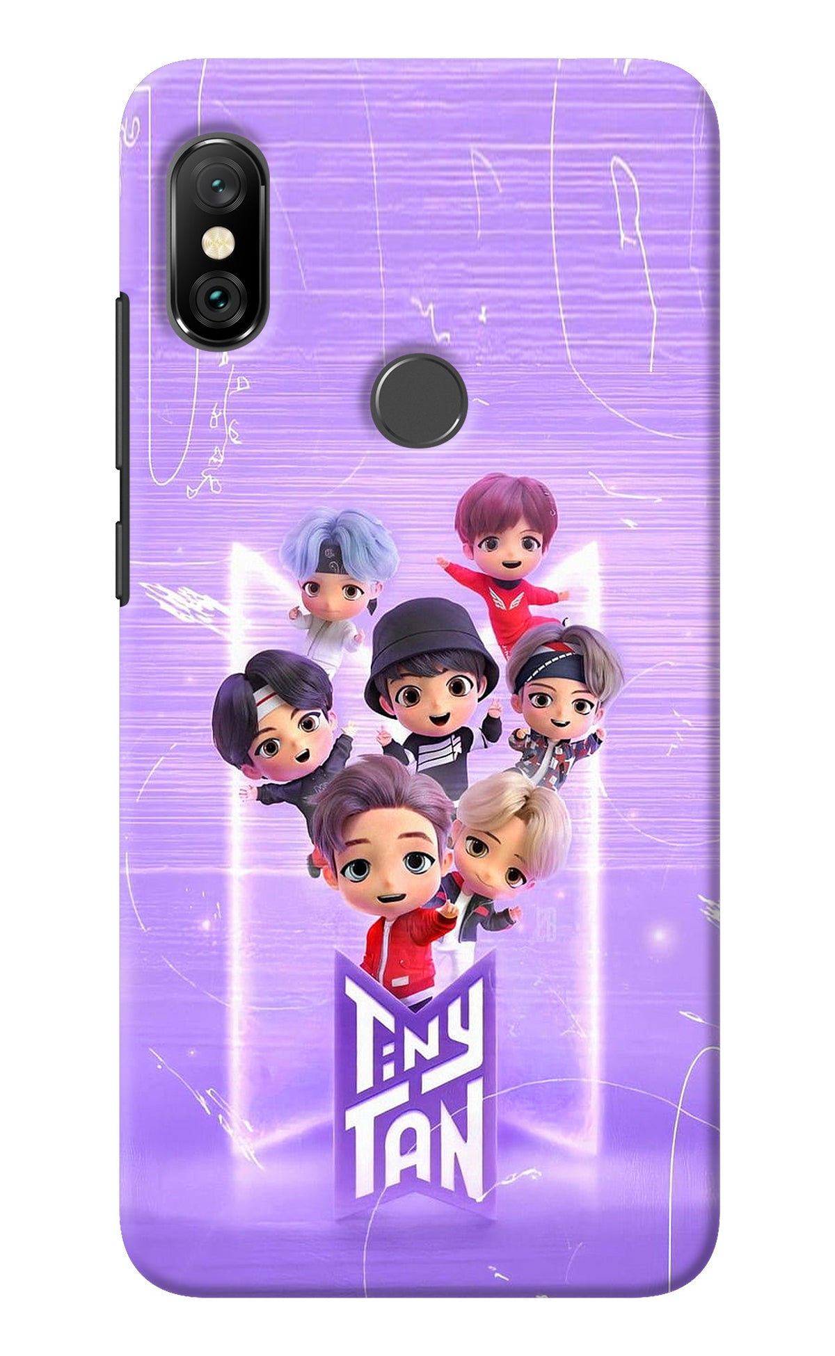 BTS Tiny Tan Redmi Note 6 Pro Back Cover