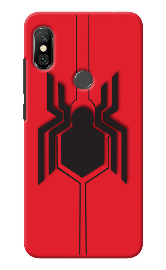 Spider Redmi Note 6 Pro Back Cover