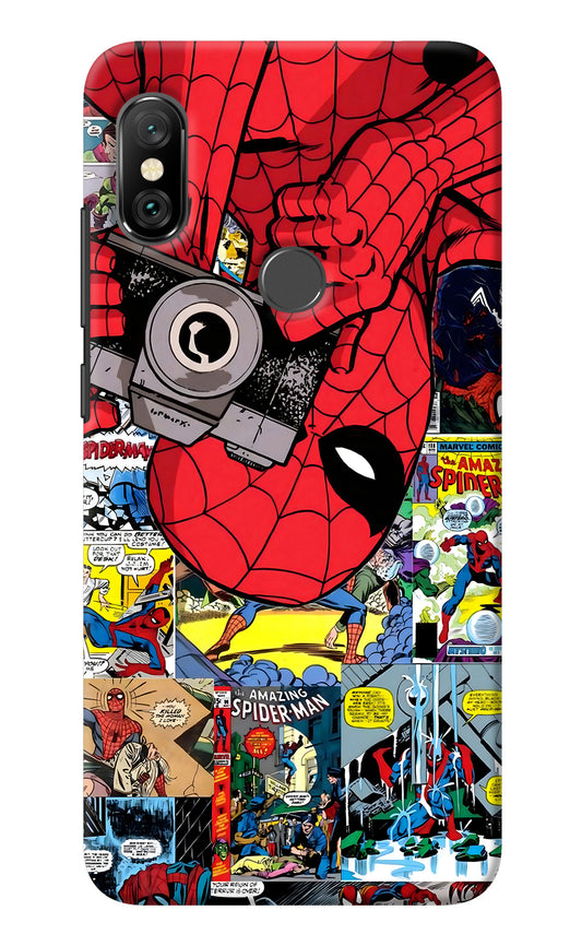 Spider Man Redmi Note 6 Pro Back Cover
